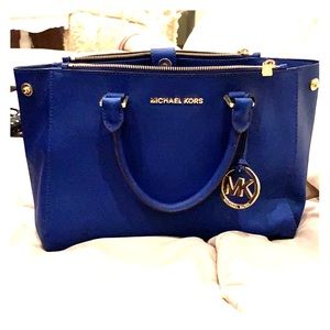 Michael Kors Cobalt blue handbag